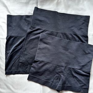 3 pair of Shapewear shorts, unknown brand